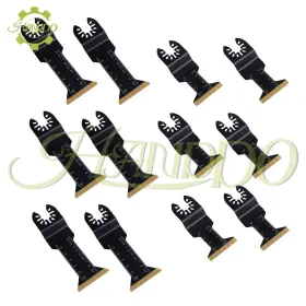 1727289 Handdo 2 Type Plated Oscillating Tool Saw Blade 12pack Professional Blades For Wood