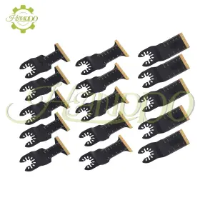 1727412 Handdo 15pack Oscillating Saw Blades Multitool Blade Metal Cutting For Wood Nails