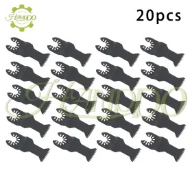 1727822 Handdo 20 Japanese Tooth Oscillating Saw Blades Curved Edge Multitool Clean Cut