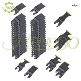 1727863 Handdo 49pack Universal 4type Oscillating Tool Blades Vibrating Multi Kits