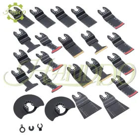 1728273 Handdo Oscillating Tool Bi-metal Professional Multitool Blades Kits 25pcs For Plastic