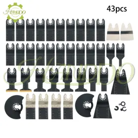 1728396 Handdo 43pack Oscillating Tool Blades Universal Multitool For Metal Wood Cuttin
