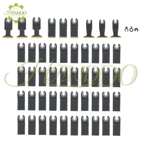 1728437 Handdo 49pack Oscillating Tool Blades Universal Multitool For Metal Wood Cutting
