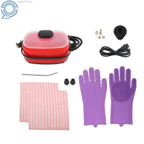 Hp118719 Happy19star Steam Mop And Cleaner 2500w For Hardwood Floors Auto Detailing Accessories Red