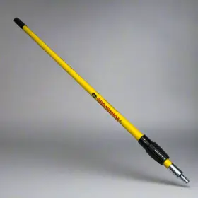 92508 Hopkins Extension Handle Fiberglass With Metal Tip 4 To 8ft Yellow/black