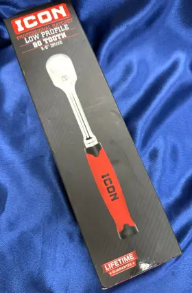 R2sg Icon Low Profile 90 Tooth 3/8 Inch Drive Wrench Ships Free