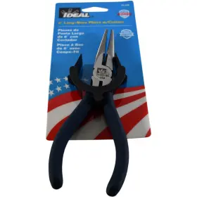 35-036 Ideal New 6ftft Long Nose Pliers Cutter Laseredge High Carbon Steel