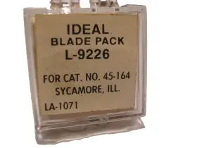 45-164 Ideal L-9226 Replacement Blade Pack New Used On A