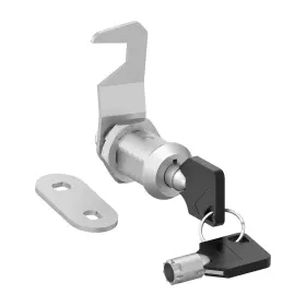 Inbovoga 635411926948 1 Pack Tool Box Locks With Keys 1-1/8 Inch Keyed Alike Silver