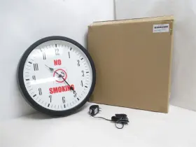 239809 Industry-std 2chy2 New In Box Metal Frame Analog Clock Round Arabic
