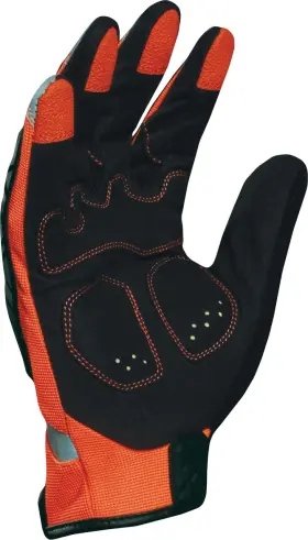 Exo2-hzio-04-l Ironclad Exo Impact Hi-viz-orange Glove L 1 Pair