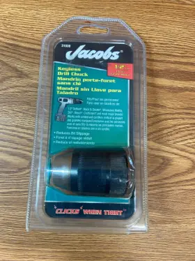 I-19199 Jacobs 31038 Chuck Keyless Drill