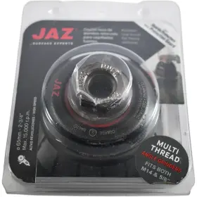 8ftft-11 Jaz 72950 New 2-3/4ftft Knot Wire Cup Brush Multi-thread 5/8ftft-11 M14 X 2.0 Guard