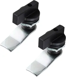 2022030901 Jiozermi 2 Packs 7/8 Inch Thumb Operated Offset Cam Lock T Handle Swing Knob Turn B Type