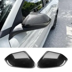Hj326-i-zu Juiveel Abs Car Exterior Mirror Cover Side Rear View Covers Caps Compatible Wi