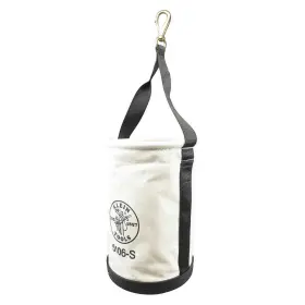 2dfp1 Klein Tools 5106s Bucket Bag Canvas Straight Wall Offwhite