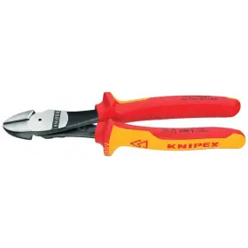 Knipex 843221000523 New Heavy Duty Forged Steel 8 Inch High Leverage Diagonal Cutters With 64 Hrc Cutting E