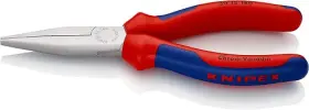 Knipex 843221004392 30 15 160 6.25 Inch Long Nose Pliers - Flat Tips -comfort Grip