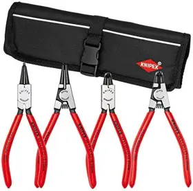 9k001952us Knipex 843221006990 Tools - 4 Piece Circlip Set In Pouch Straight And 90 Degree