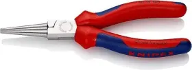 Knipex 843221011987 30 35 140 Round Tips Comfort Grip Long Nose Pliers