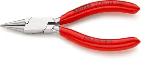 Knipex 843221012250 37 43 125 Gripping Pliers For Precision Mechanics 4 92 Inch With Round Pointed Jaws