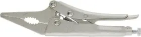4134165 Knipex 843221012281 41 34 165 Lp - 6-1/4 Inch Grip Pliers With Long Narrow Jaw Nickel Plated