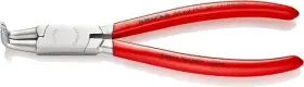Knipex 843221012403 - 44 23 J21 6 3/4 Inch Internal 90 Angled Snap Ring Pliers-forged Tips