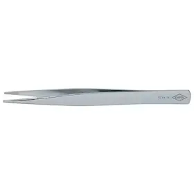 Knipex 843221014957 92 84 18 Tweezers Mount Rect Blunt Serrated 5 In