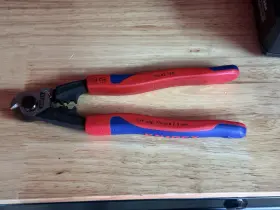 Knipex 843221018160 95 62 190 Wire Rope Shears 7 1/2 Inch Multi-component