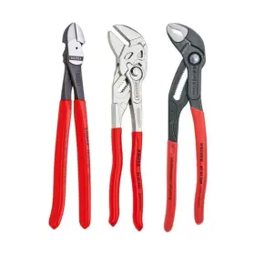 9k-00-80-117-us Knipex Knp9k0080117us 3 Piece 10 Inch Pliers Set