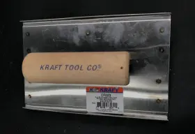 Cf023 Kraft Tool Co. 8 Inch X 5 1/2 R 3/4 D Stainless Steel Hand Seamer/groover