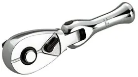 Ktc-brc3f Ktc 3/8 Inch Sq. Compact Flex Short Ratchet Handle 125mm Long