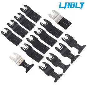 Om263160oc Lablt 14pcs Oscillating Multi Tool Saw Blade For Fein Multimaster Dremel Makita
