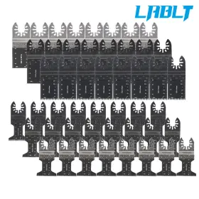 Om263187oc Lablt 48 Metal Wood Universal Oscillating Multitool Quick Release Saw Blades Kit