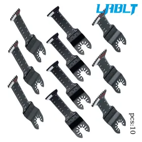 Om378675oc Lablt For Wood 10 Universal Japanese Tooth Bi-metal Extra Long Multitool Blades