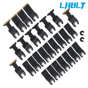 Om378783oc Lablt 28pack Oscillating Saw Blades Professional Titanium Multitool
