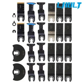 Om378792oc Lablt 27pcs Multitool Oscillating Saw Blades Metal Cutting For