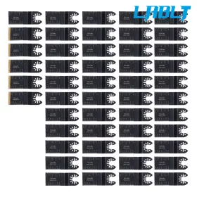 Om378837oc Lablt 50 Wood Plastics Metal Multitool Blades Titanium Oscillating Saw