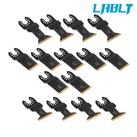 Om379044oc Lablt 15 Pcs Titanium Universal Multitool Oscillating Saw Blades Metal Cutting