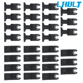 Om379053oc Lablt 30 Bi-metal Oscillating Multi Tool Saw Blades 15pcs 1-3/8 And 1-3/4