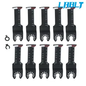 Om379116oc Lablt 10pack Extra Long Multitool Blades Japanese Tooth Oscillating Saw Blade