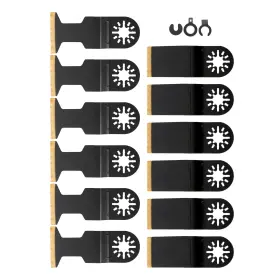 Qs673216qr Lablt For Metal And Plastic 12pcs Bi-metal Universal Oscillating Tool Saw Blades