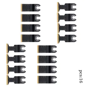 Qs673248qr Lablt Titanium Oscillating Saw Blades 16pack Multitool Tool