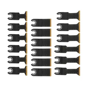 Qs673264qr Lablt 4 Types Oscillating Saw Blades 18 Pcs Titanium Tool Blade
