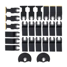 Qs673376qr Lablt Oscillating Saw Blades Multitool 26pcs For Wood Plastics Metal