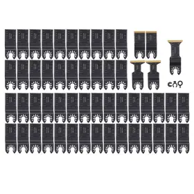 Qs673584qr Lablt 4 Types Universal Oscillating Saw Blades Multitool 55pcs For Metal