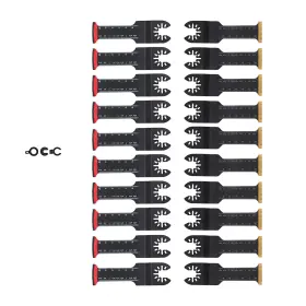 Qs674096qr Lablt 2-3/4 Inch 10 Pcs Extra Long Japanese Teeth Oscillating Tool Blades