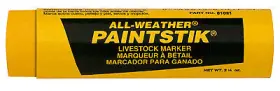 61021 Laco/markal Paintstick Livestock Marker All Weather Yellow