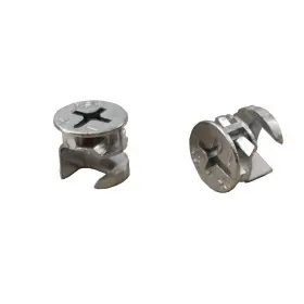 Cl-15 Llerra 12 X 10mm Cam Lock Replacements Connector 10 Pieces Silver