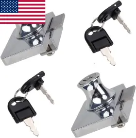 Hao201800060501 Luomorgo 2pcs Showcase Lock 32x36x38mm/1.3x1.4x1.5 Inch Key Different